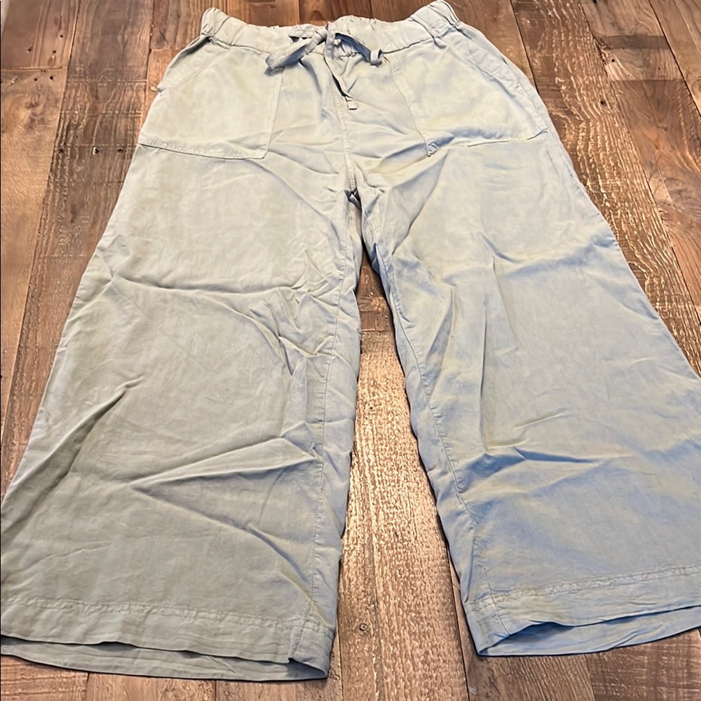 Women's Light Army Green Sage Casual Pants